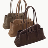Madison shoulder bag in Suede